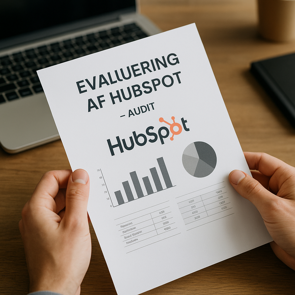 evaluering af hubspot  audit